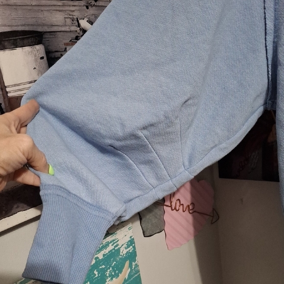 We The Free Light Blue Textured Top - Picture 4 of 11